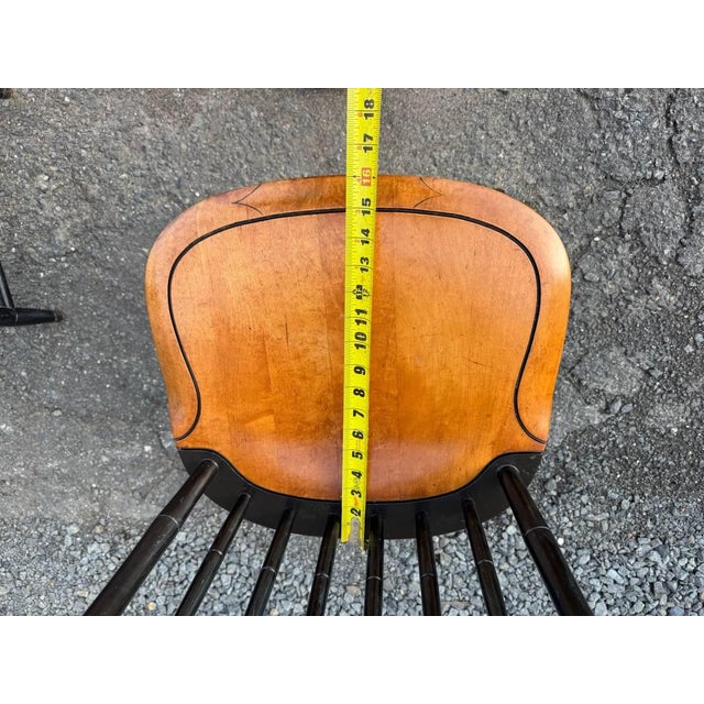 Late 20th Century Set of 4 Attributed toHitchcock Birdcage Dining Side Chairs For Sale - Image 17 of 17
