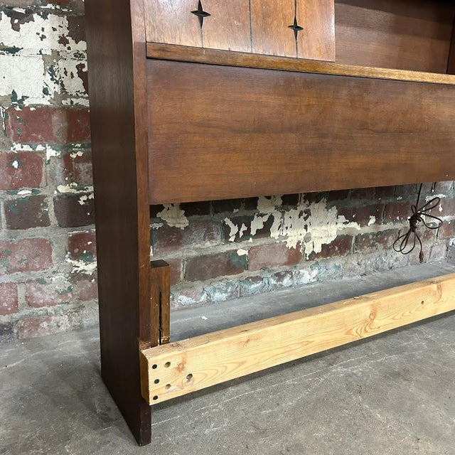 Broyhill Saga Full Size Headboard With Storage. For Sale In Cleveland - Image 6 of 12