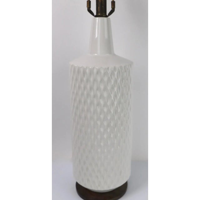 Modernist Blanc De Chine Table Lamp For Sale In New York - Image 6 of 13