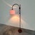 Brown Mid-Century Modern Adjustable Teak Arc Floor Lamp with Fabric Shade, 1960s For Sale - Image 8 of 12