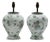 Chinese Qianlong Nian Zhi Porcelain Vase Table Lamps, 1960s, Set of 2 For Sale