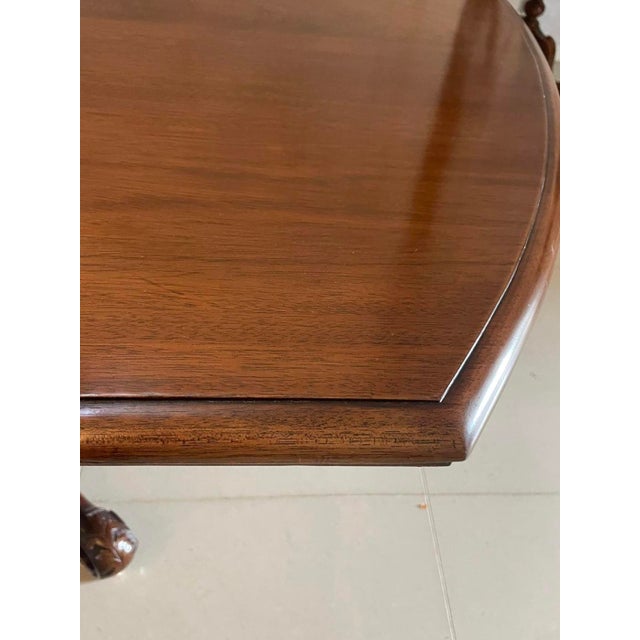 Antique Victorian Mahogany Dining Table, 1860s For Sale - Image 6 of 13