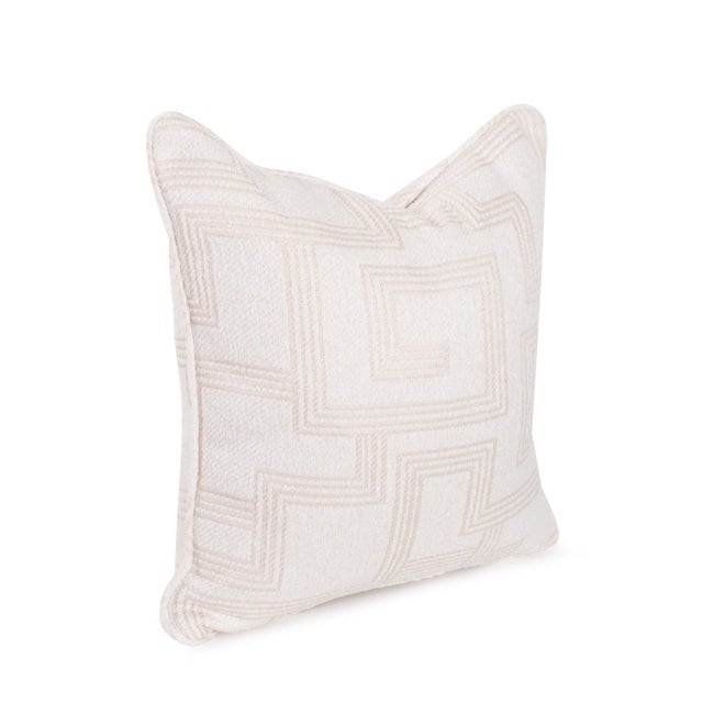 Perfect for both indoor and outdoor use, our versatile geometric pattern pillow, is crafted from soft, durable fabric....