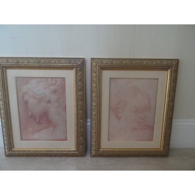 These 17th century paintings were printed in Bath England by Editions Porter in 1996 and framed and mated in beautiful...