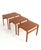 Vintage Danish Nesting Tables, 1960s, Set of 3 For Sale - Image 12 of 15