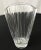 Crystal d’ Arques lead crystal-makes of fine French crystal-the vertical cut and fan shape of the vase are contemporary...