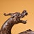 Early 20th Century Early 20th Century Gilt Bronze Mythical Beast Figure – 6.3" Recumbent Qilin Sculpture For Sale - Image 5 of 9