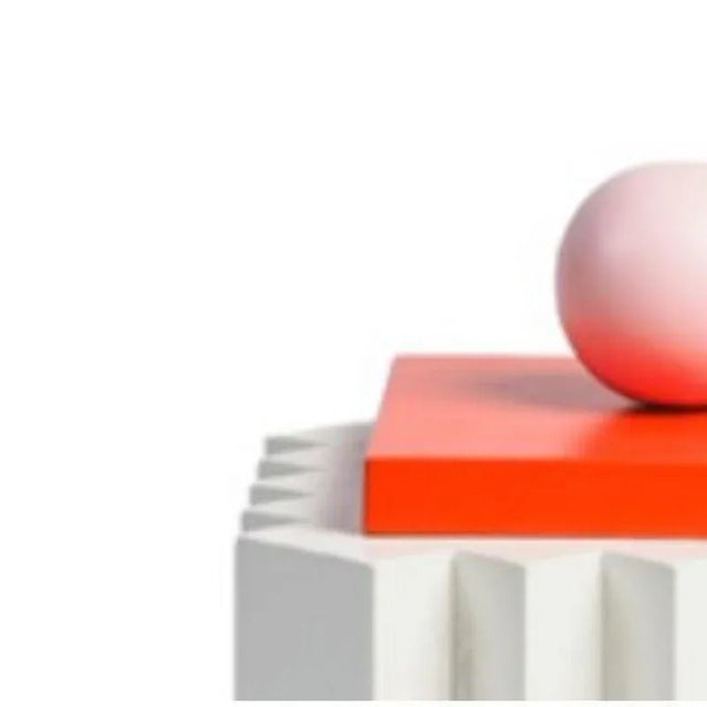 Contemporary Large White Plizé Box by Made by Choice For Sale - Image 3 of 8