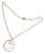 Bulgari Intarsio Diamond Mother of Pearl Rose Gold Pendant Necklace For Sale