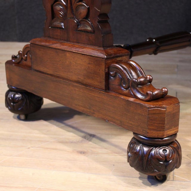 Brown Antique 19th Century Welsh Writing Desk, 1850s For Sale - Image 8 of 13