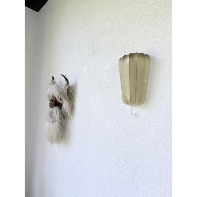 Cocoon Wall Light by Friedel Wauer for Goldman, Germany, 1960s For Sale - Image 4 of 18