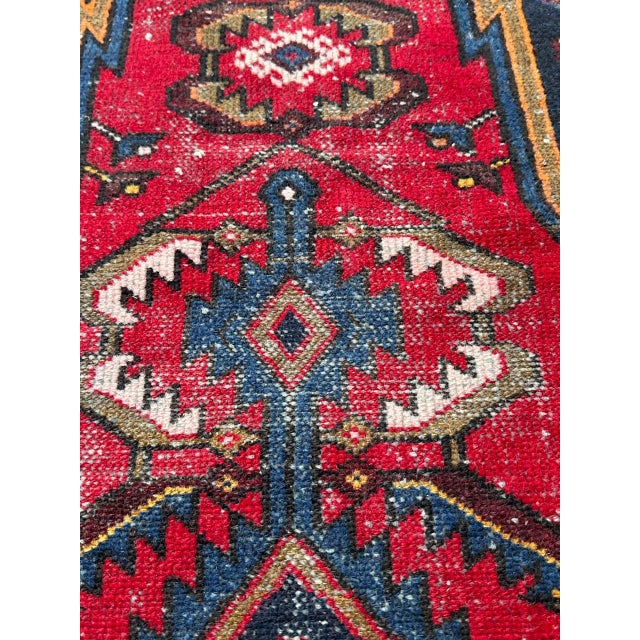 Vintage Mazlaghan Rug, 1950s For Sale - Image 14 of 18