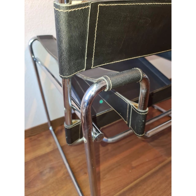 Wassily Club Chair by Marcel Breuer for Gavina, 1972 For Sale - Image 17 of 18