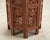 Moorish Style Carved Teak Inlaid Round Tabouret Drink Table For Sale - Image 14 of 15