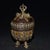Vintage Tibetan Buddhist Copper Skull Censer – Vajra Finial, Tripod Base For Sale - Image 4 of 5