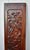 Brown Antique Unique Asian Carved Rosewood Double Sided Plaque For Sale - Image 8 of 14