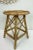 Mid-Century Modern Mid-Century French Bamboo Stool with Spiral Seat, 1950s For Sale - Image 3 of 10