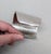 Vintage 1976 Signed Napier Rhodium Plated Wide Wavy Cuff Bracelet For Sale - Image 12 of 13