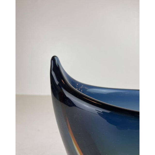 1950s Sommerso Murano Glass Vase by Flavio Poli for Seguso Vetri D'arte, Italy, 1960s For Sale - Image 5 of 16