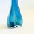 Glass MCM Striped Blue Swung Glass Vase For Sale - Image 7 of 10