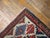 1900s Multicolor Geometric Tribal Antique n.w. Persian Rug 3'2" X 9'2" Handmade Wool Carpet For Sale - Image 4 of 6