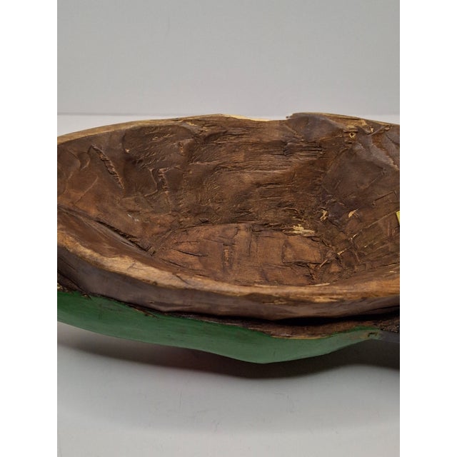 Authentic Baule Goli Kpan Ritual Mask Ivory Coast Hand Carved Wood 14.5" X 4.5" For Sale - Image 15 of 18