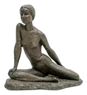 Vintage Nude Sculpture by A. Altmann