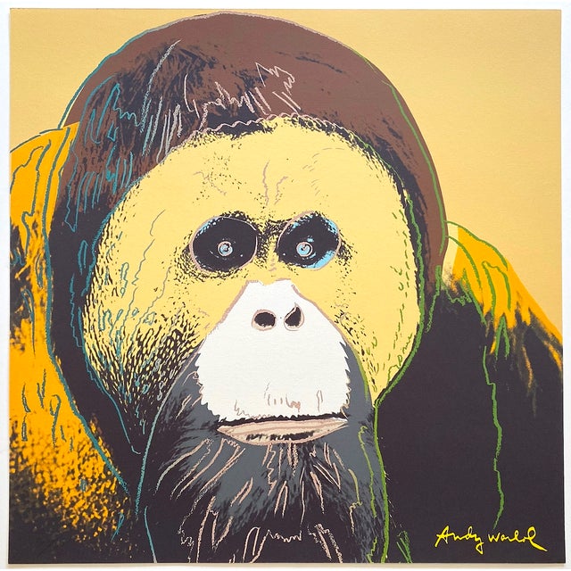 Andy Warhol Vintage 1986 Lmtd Edtn Endangered Species Fine