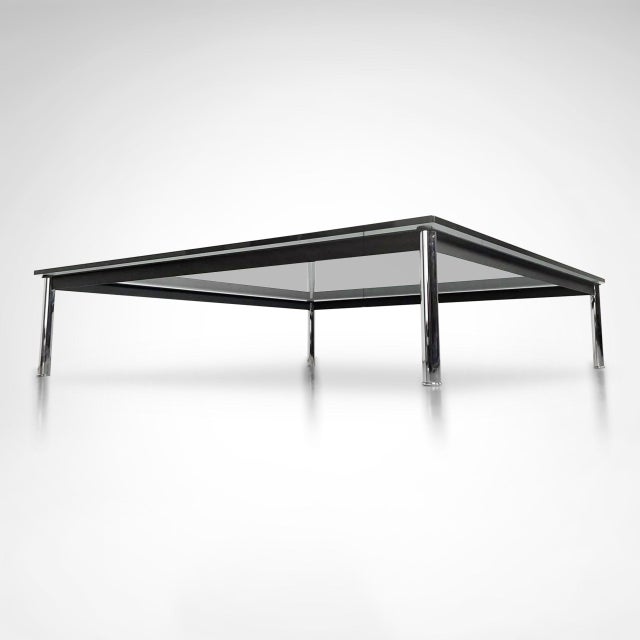 1990s LC10 Coffee Table by Le Corbusier, Pierre Jeanneret and Charlotte Perriand for Cassina, 1990s For Sale - Image 5 of 7