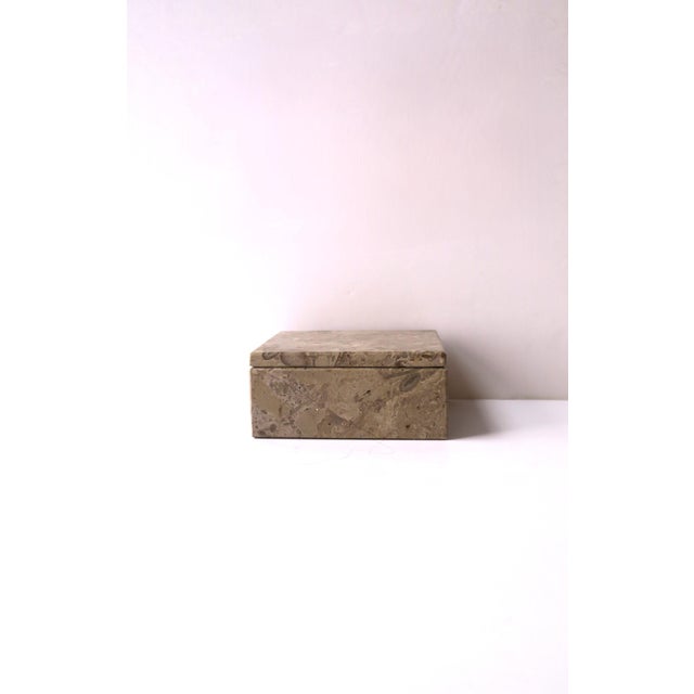 Contemporary Stone Jewelry Box For Sale - Image 3 of 8