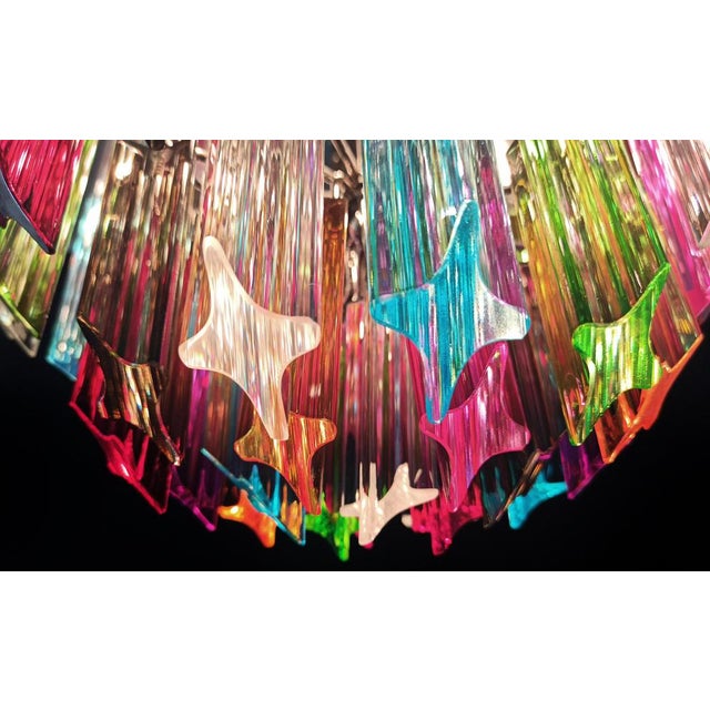 Vintage Murano Chandelier, 1980 For Sale - Image 10 of 18
