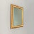 Italian mid-century modern rectangular mirror with lines drawn on the glass, in the style of Gio Ponti, 1940s. Rectangular...