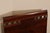 Pair of Vintage Flame Mahogany Twin Beds with Pierced Headboards, Circa 1940s For Sale - Image 15 of 18