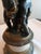 Antique Brass, Bronze, and Marble Cherub Bouillotte Lamp For Sale In Minneapolis - Image 6 of 18