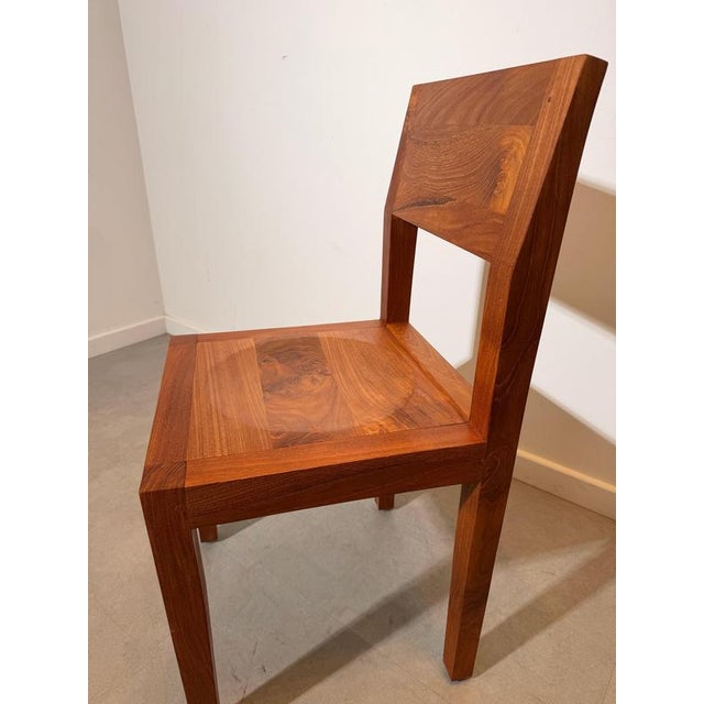 Teak Dining Chairs, Set of 6 For Sale - Image 4 of 7