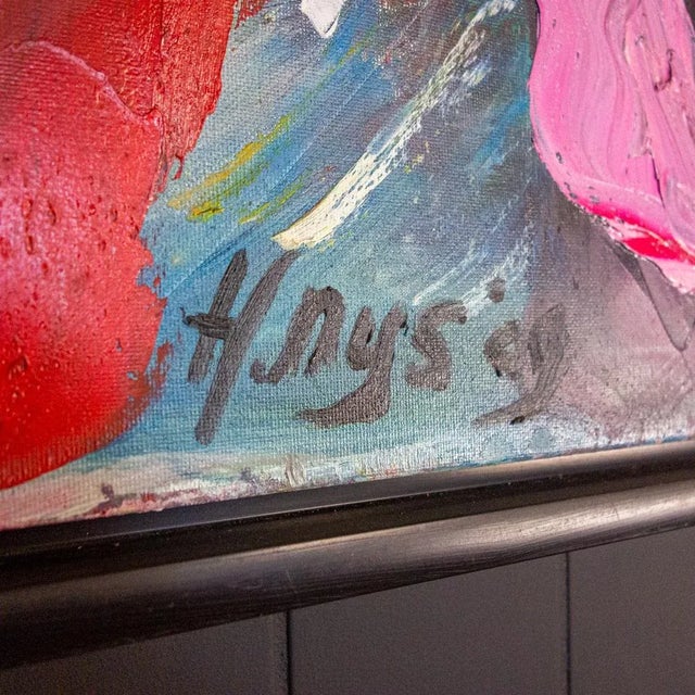 Modern Large Oil Painting by Hendrik Nijs For Sale - Image 4 of 8