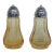 Imperial Glass Ohio Old Williamsburg Yellow Salt and Pepper Shaker Set Usa 4511b For Sale