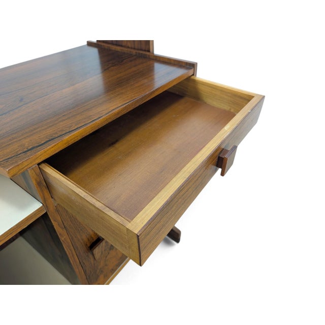 Vintage Mobile Bar in Teak, 1960s, Set of 4 For Sale - Image 9 of 18