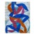 Contemporary Abstract Gouache on Arches Paper "22f3a-2022" by Alain Clément For Sale
