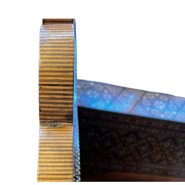 19th Century Syrian Marquetry Armchair For Sale - Image 14 of 17