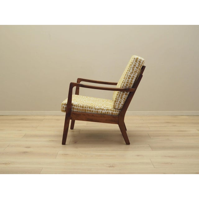Danish Beech Armchair, 1970s For Sale - Image 4 of 15