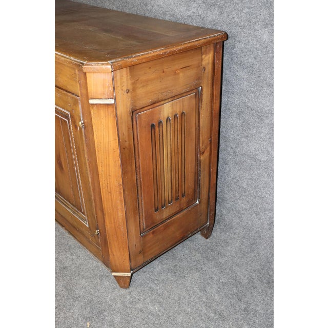 1960's French Directoire Style Brass Mounted Sideboard by Richelieu For Sale - Image 4 of 18