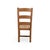 Vintage French Oak Chairs, 1950s, Set of 4 For Sale - Image 5 of 11
