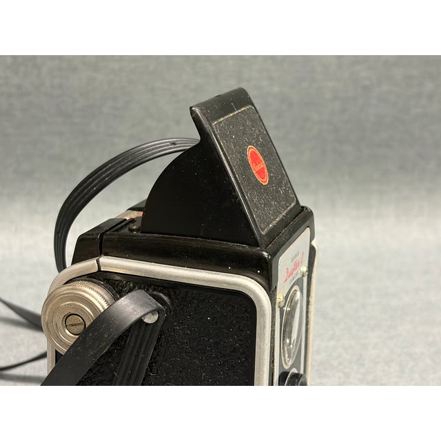 Black Vintage Kodak Duoflex II Camera For Sale - Image 8 of 9