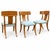 2000 - 2009 1990s Mid-Century-Style Klismos Chairs With Upholstered Seats- Set of 8 For Sale - Image 5 of 7