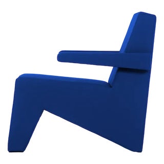 Cubic Armchair in Blue by Moca For Sale