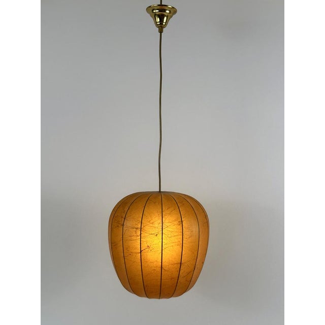 Mid-Century Modern Cocoon Pendant Lamp, Sweden, 1960s For Sale - Image 15 of 18