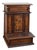 Antique 18th Century Louis XIV Kneeler in Solid Walnut and Burl For Sale
