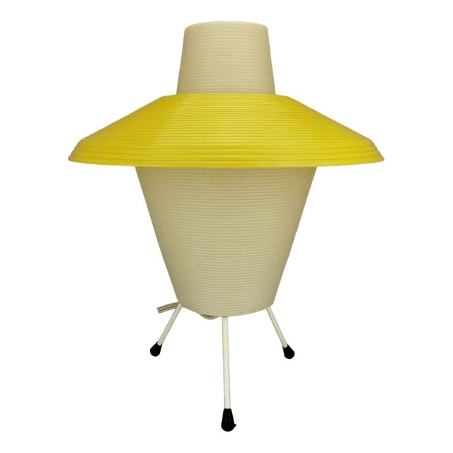 Mid-Century Table Lamp in Plastic, 1950s For Sale