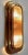 Vintage Art Deco Rod Ship Sconce in Brass & Glass For Sale - Image 6 of 7